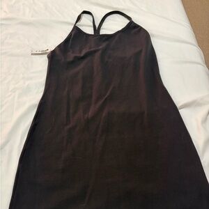 Aritzia TNA Black Sleeveless Dress